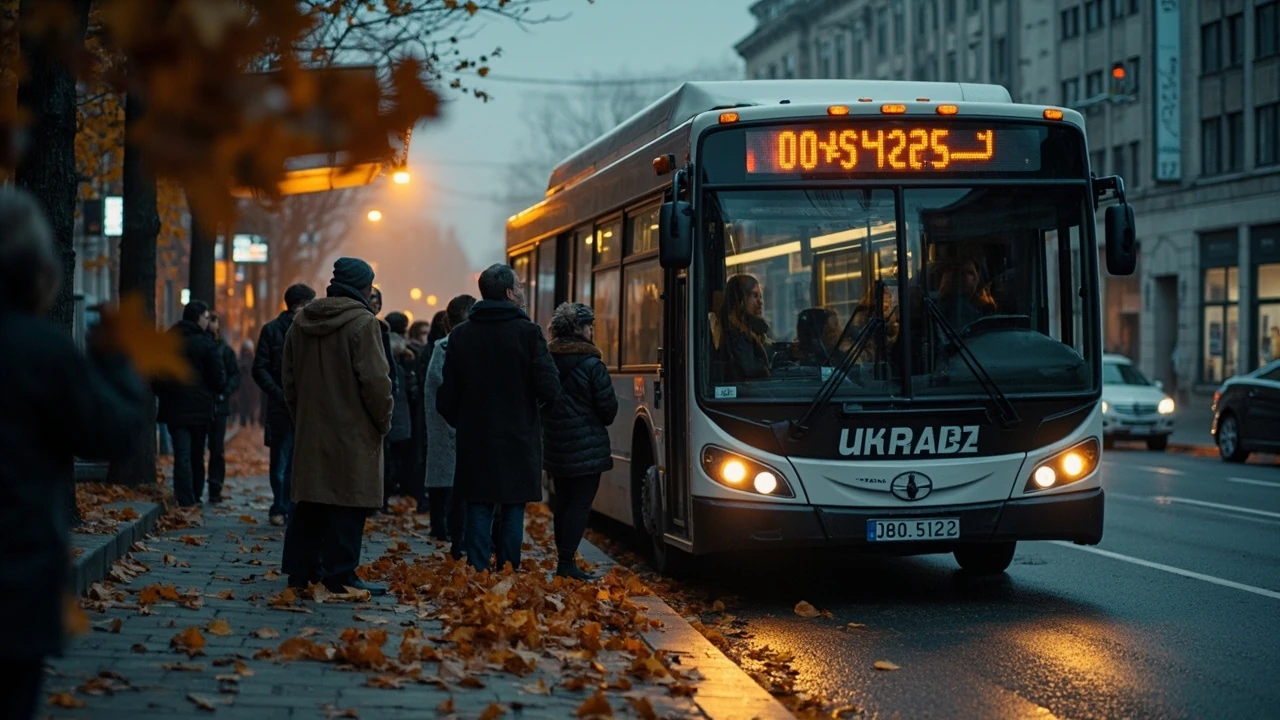 302 автобус: маршрут, розклад та зупинки